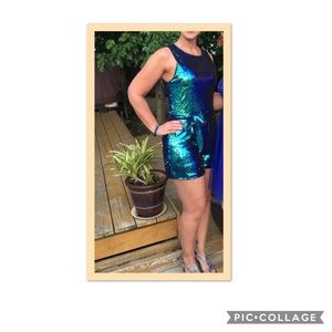 Sugar + L!ps Sequined Romper